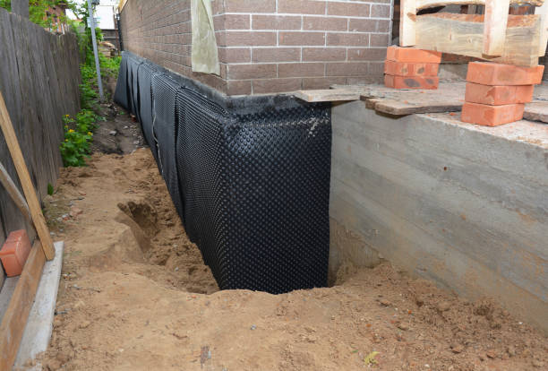 Crawl space vapor barrier installation in Petersburg, KY
